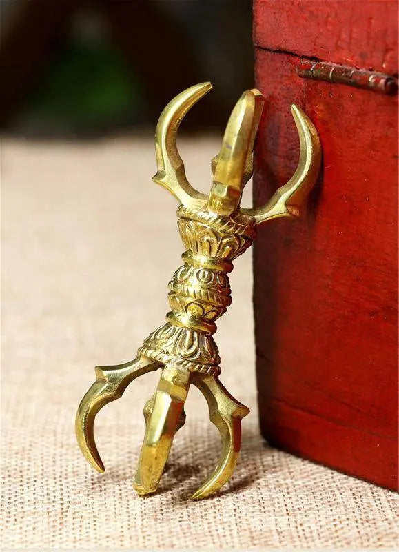 Five Pronged Vajra Dorje - Tibetan Buddhist vajra, view 6
