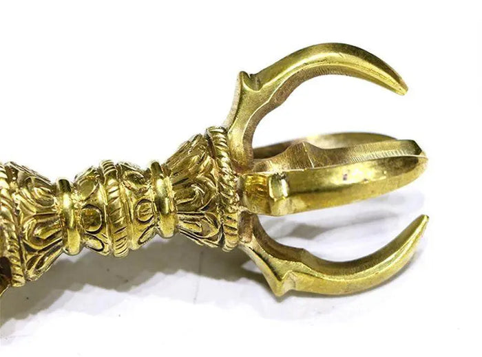 Five Pronged Vajra Dorje - Tibetan Buddhist vajra, view 8