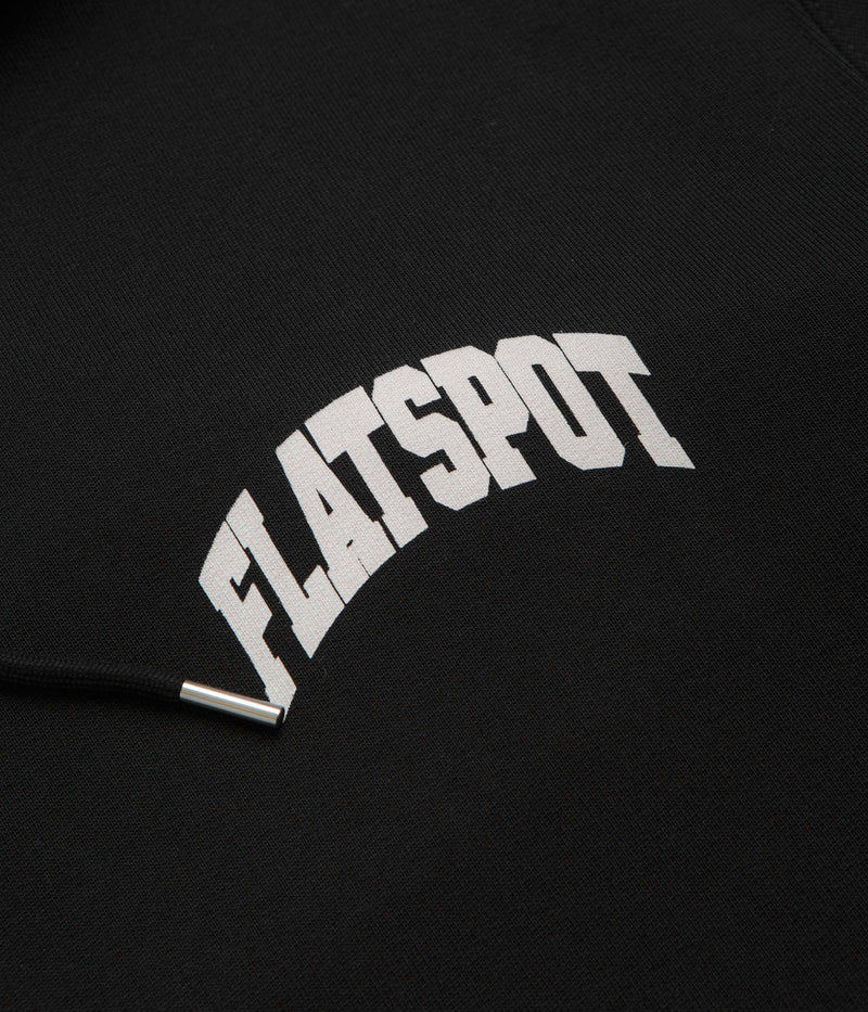 flatspot Collegiate Hoodie in Black
