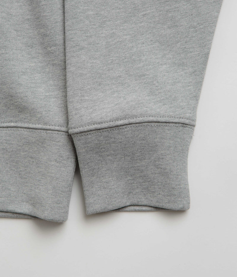 flatspot Collegiate Hoodie in Heather Grey