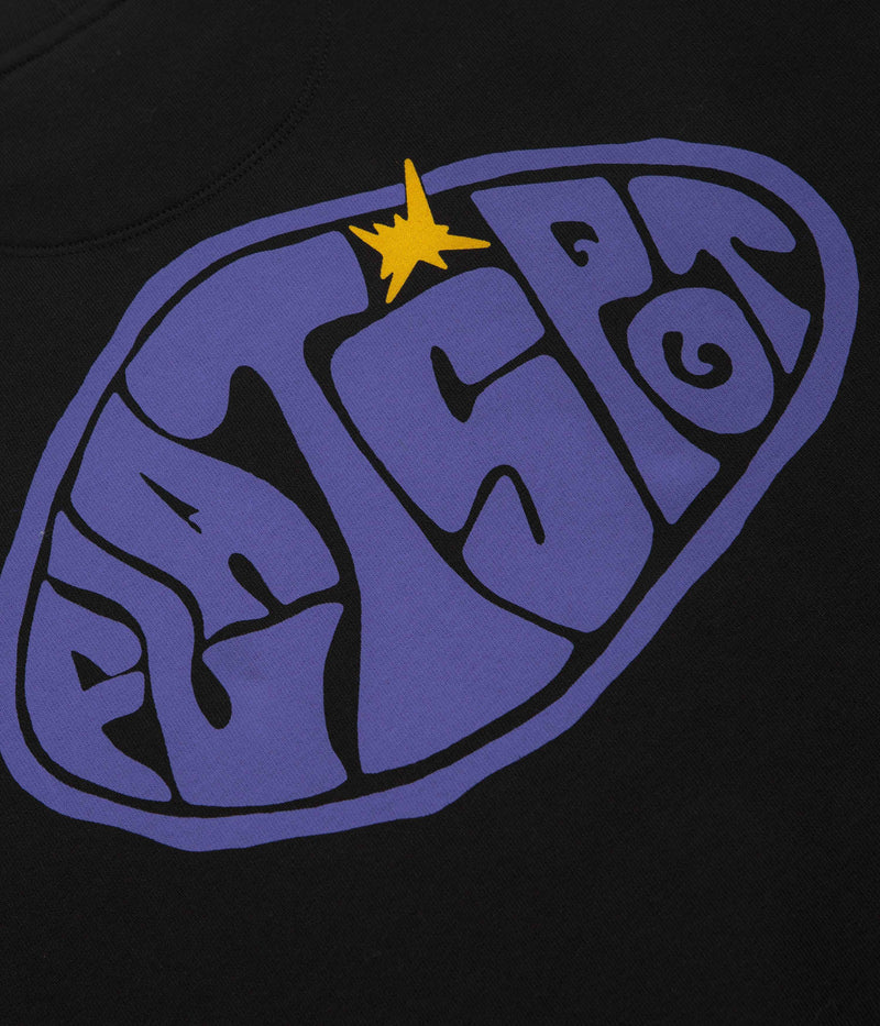 flatspot Hole Crewneck Sweatshirt in Black