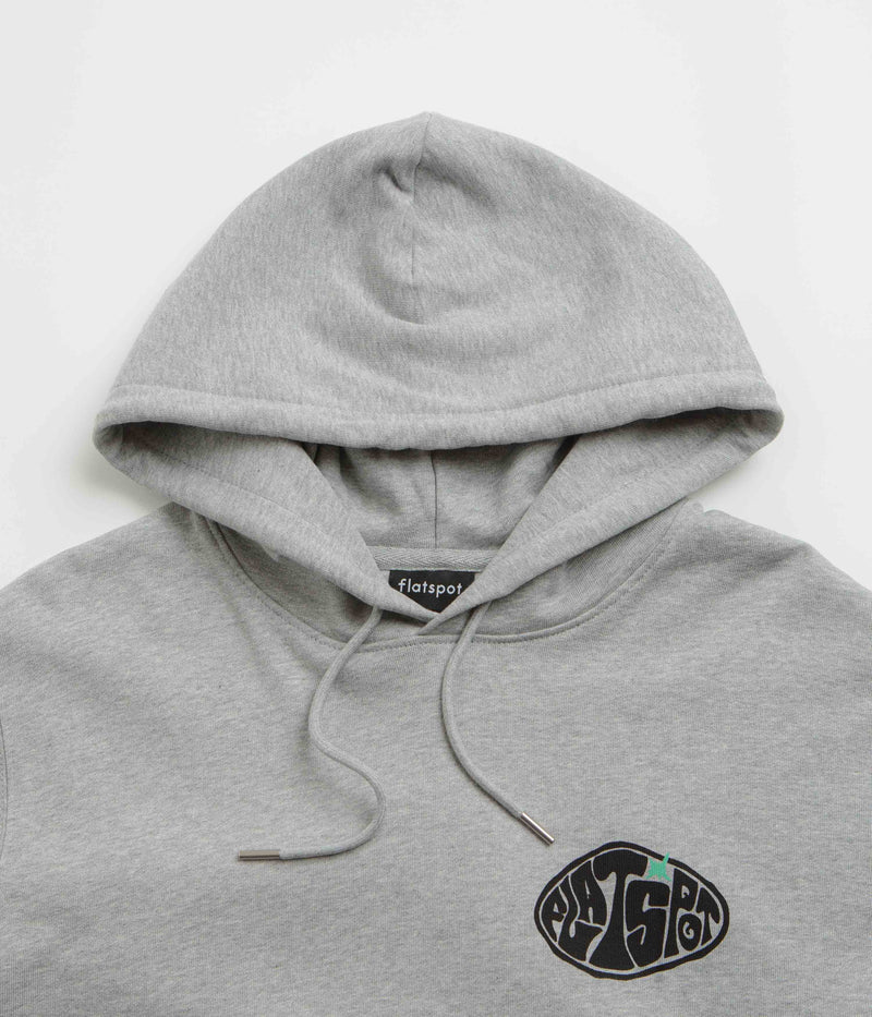 flatspot Hole Hoodie in Heather Grey