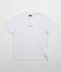 flatspot Lowercase Logo T-Shirt in White
