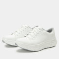 Flote White Shoe | Alegria Shoes