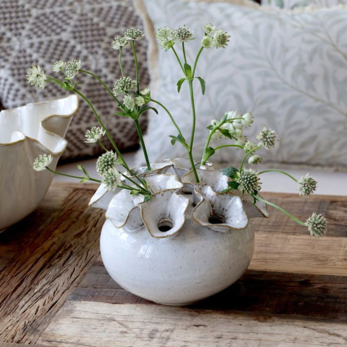 Fluted Bud Vase