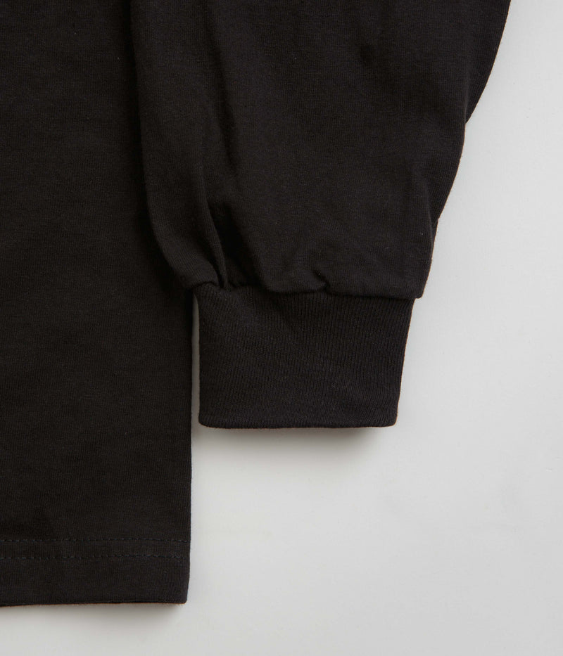 Frog Broken Glasses Long Sleeve T-Shirt in Black