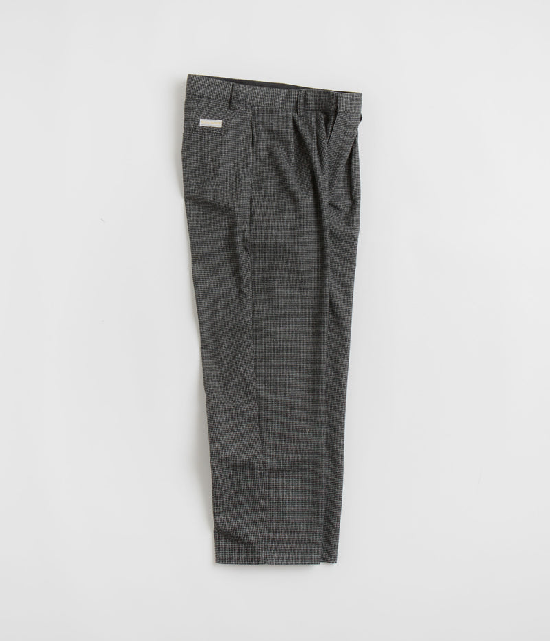 Fucking Awesome Baggy Pleated Wool Pants in Shadow