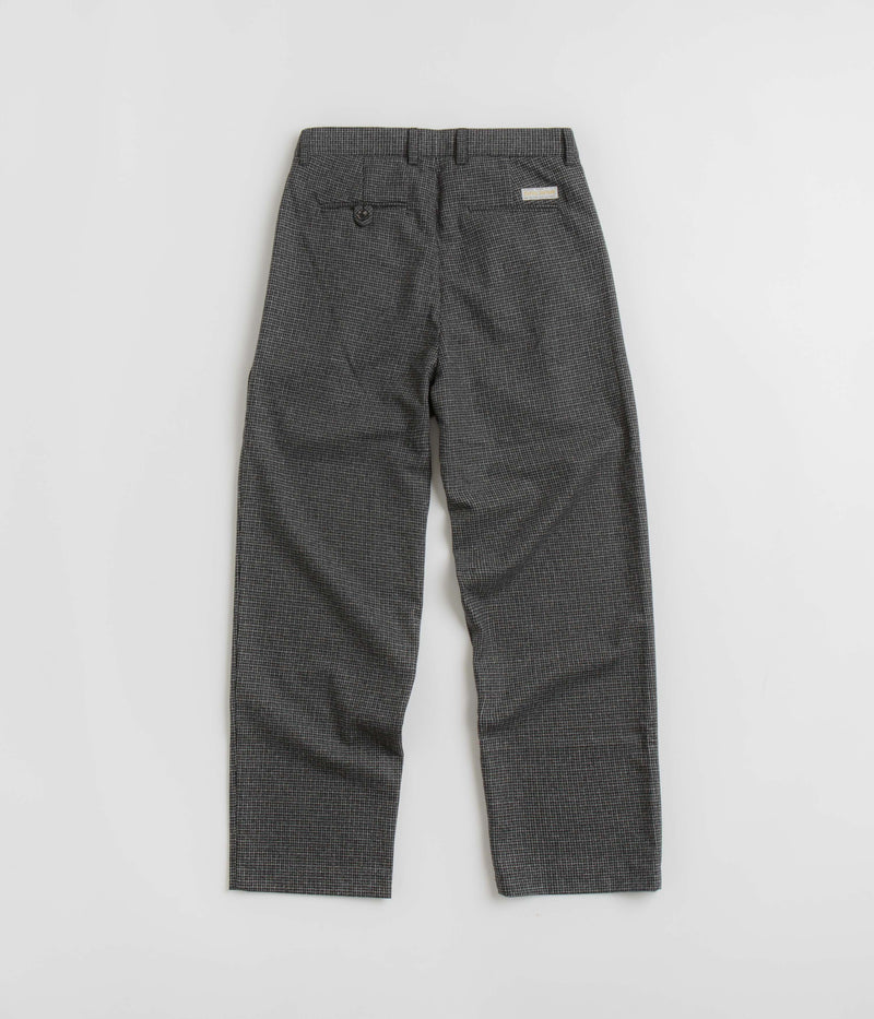 Fucking Awesome Baggy Pleated Wool Pants in Shadow