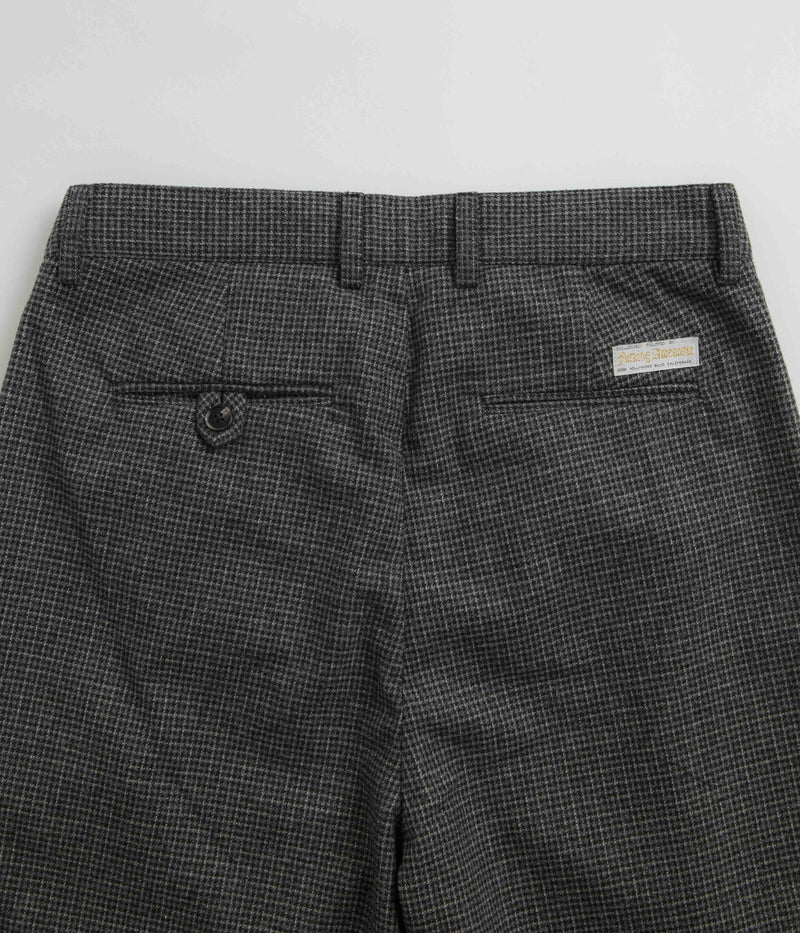 Fucking Awesome Baggy Pleated Wool Pants in Shadow