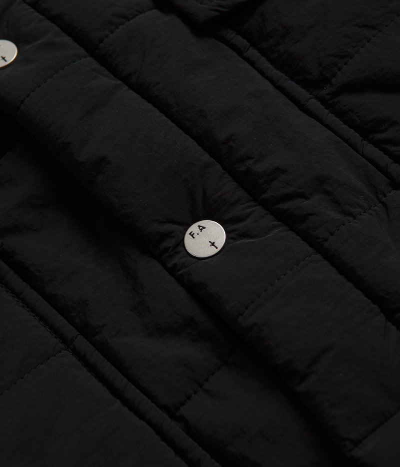 Fucking Awesome Dill Racing Puffer Jacket in Black