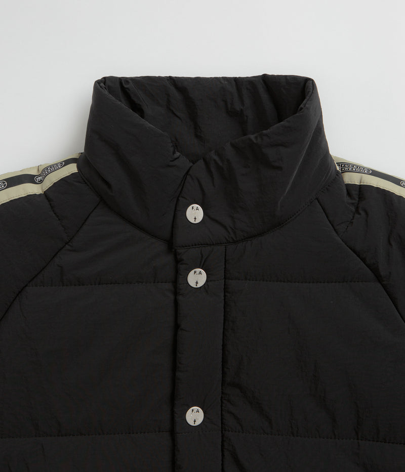 Fucking Awesome Dill Racing Puffer Jacket in Black