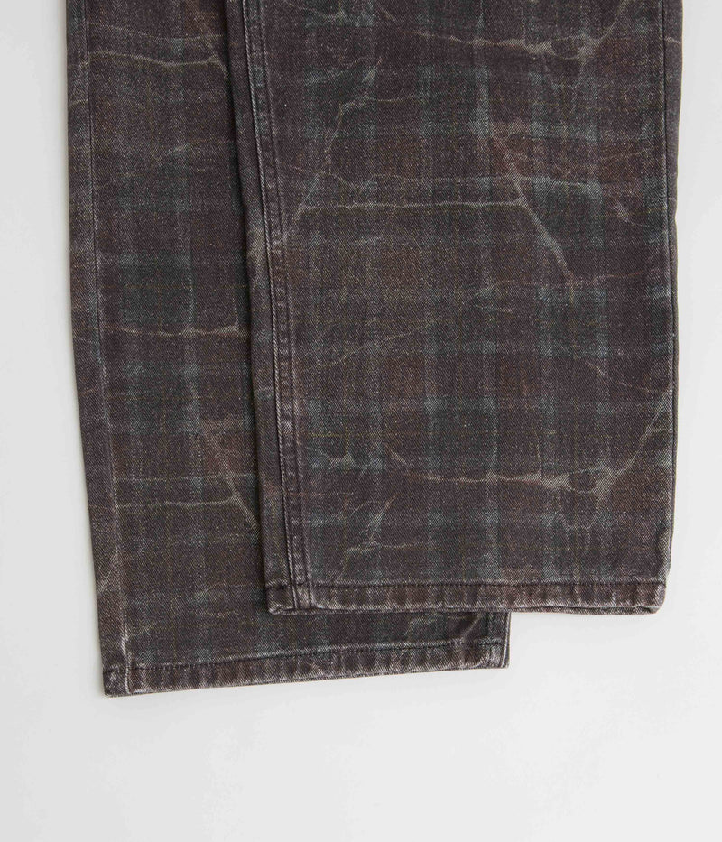 Fucking Awesome Distressed Plaid Fecke Jeans in Plaid