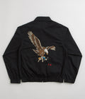 Fucking Awesome Washed Harrington Jacket in Black