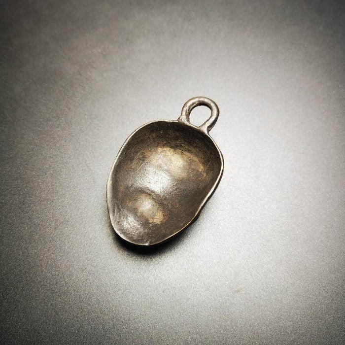 Gandhanra Handmade Skull S¨©tavana Amulet,Smasana Adhipati Pendant,Made of Thokc - Tibetan Buddhist amulet, view 4