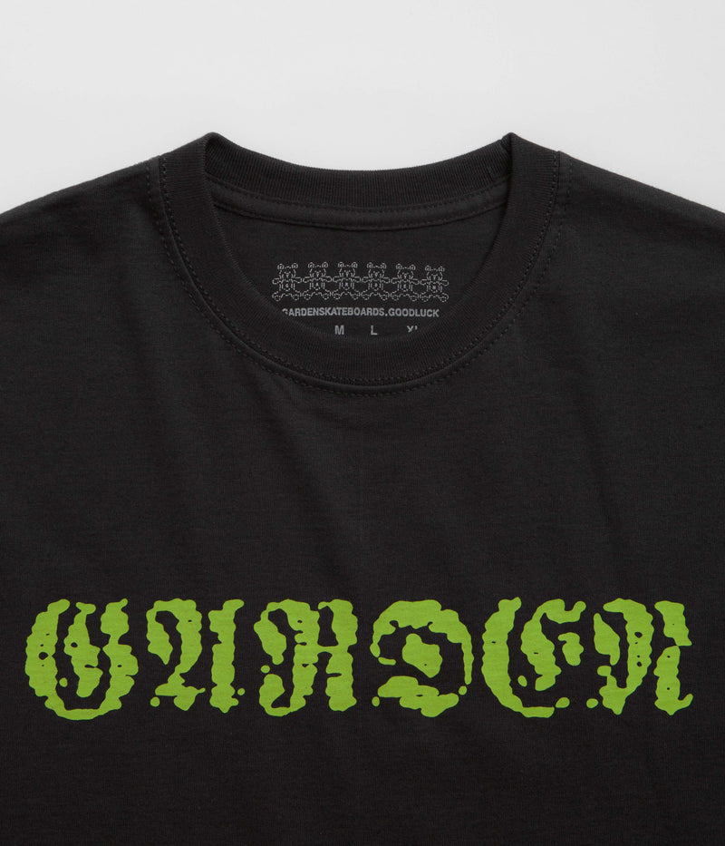 Garden Mirage T-Shirt in Black and Green