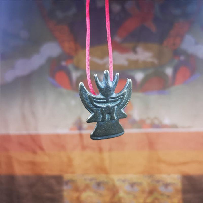 Garuda Amulet - 1.38" - Tibetan Buddhist amulet, view 8