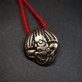 Garuda Amulet - 1.54" - Tibetan Buddhist amulet, front view