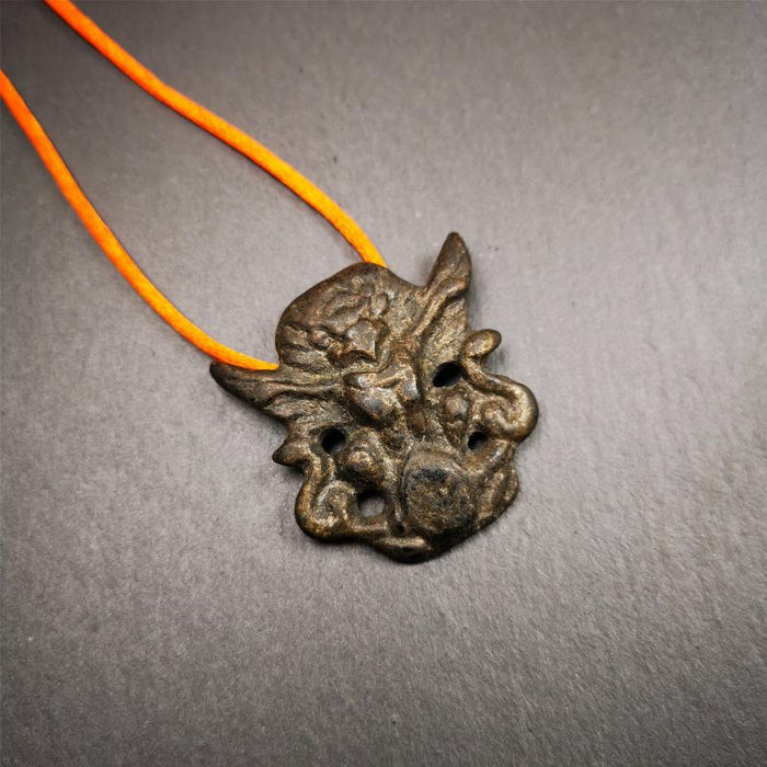 Garuda Amulet - 1.65" - Tibetan Buddhist amulet, view 4