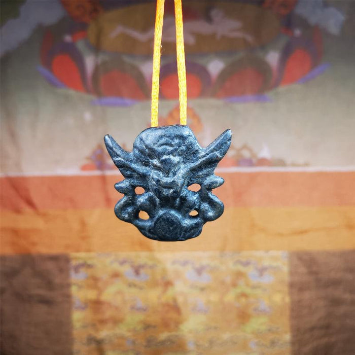 Garuda Amulet - 1.65" - Tibetan Buddhist amulet, view 6