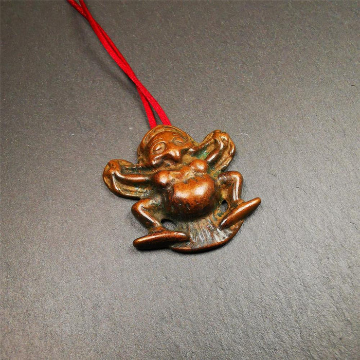 Garuda Amulet - 1.65" - Tibetan Buddhist amulet, view 6
