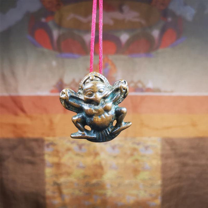 Garuda Amulet - 1.65" - Tibetan Buddhist amulet, view 7