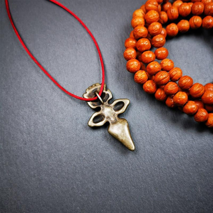 Garuda Amulet - 1.77" - Tibetan Buddhist amulet, view 4