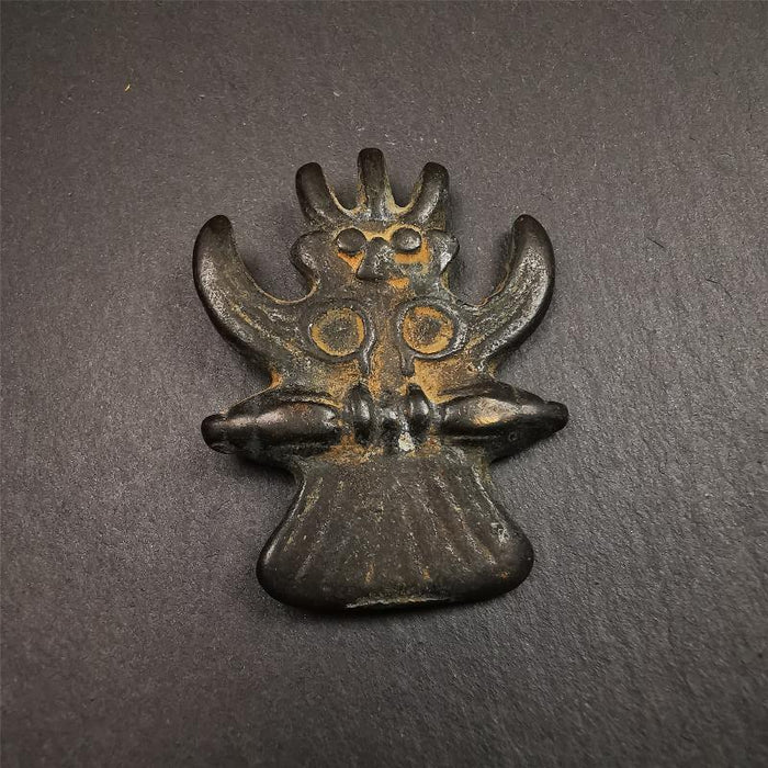 Garuda Amulet - 1.8" - Tibetan Buddhist amulet, view 5