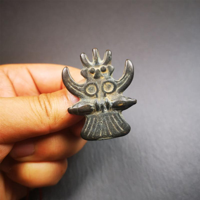 Garuda Amulet - 1.8" - Tibetan Buddhist amulet, view 8