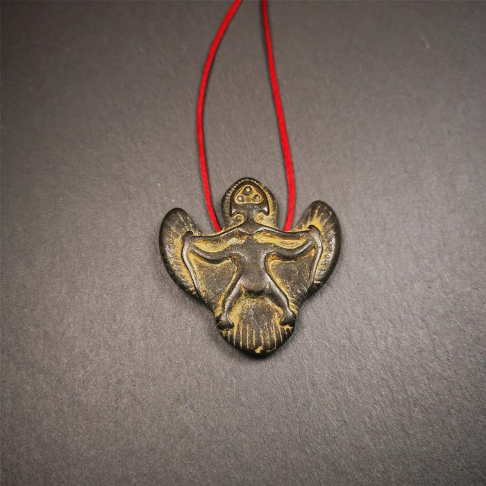 Garuda Amulet - 1.93" - Tibetan Buddhist amulet, view 5