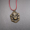 Garuda Amulet - 1.9" - Tibetan Buddhist amulet, front view