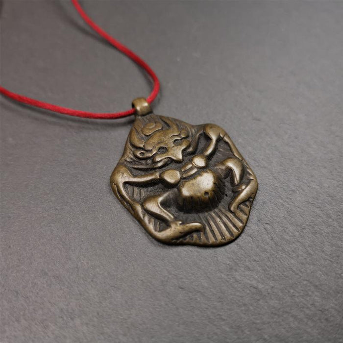 Garuda Amulet - 1.9" - Tibetan Buddhist amulet, view 5