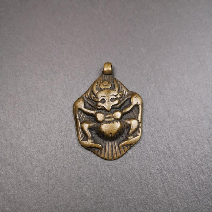 Garuda Amulet - 1.9" - Tibetan Buddhist amulet, view 8