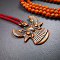 Garuda Amulet - 2.05" - Tibetan Buddhist amulet, front view