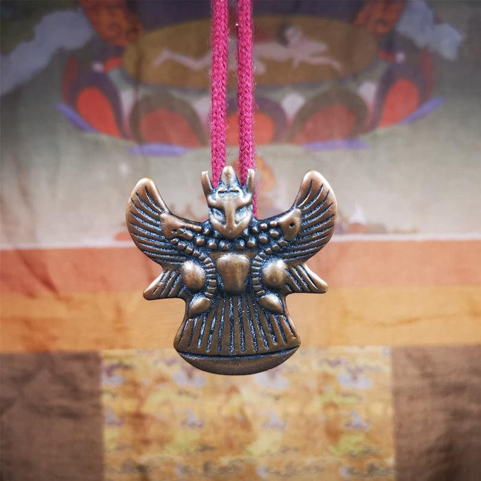 Garuda Amulet - 2.05" - Tibetan Buddhist amulet, view 7