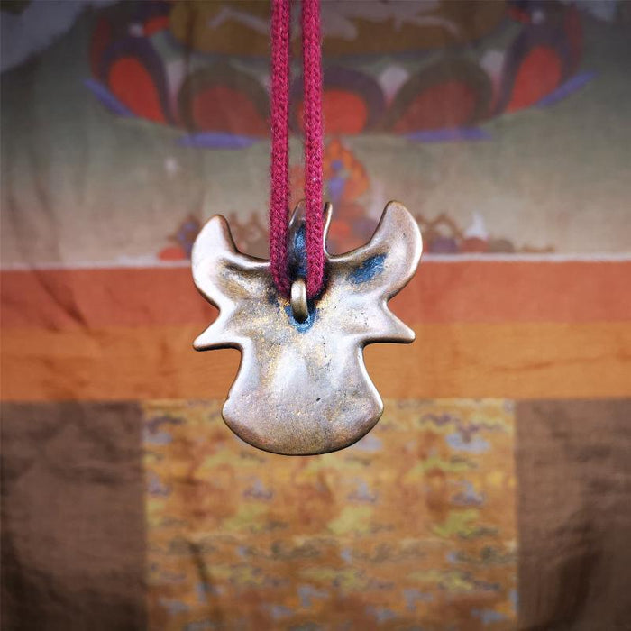 Garuda Amulet - 2.05" - Tibetan Buddhist amulet, view 8