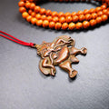 Garuda Amulet - 2.16" - Tibetan Buddhist amulet, front view