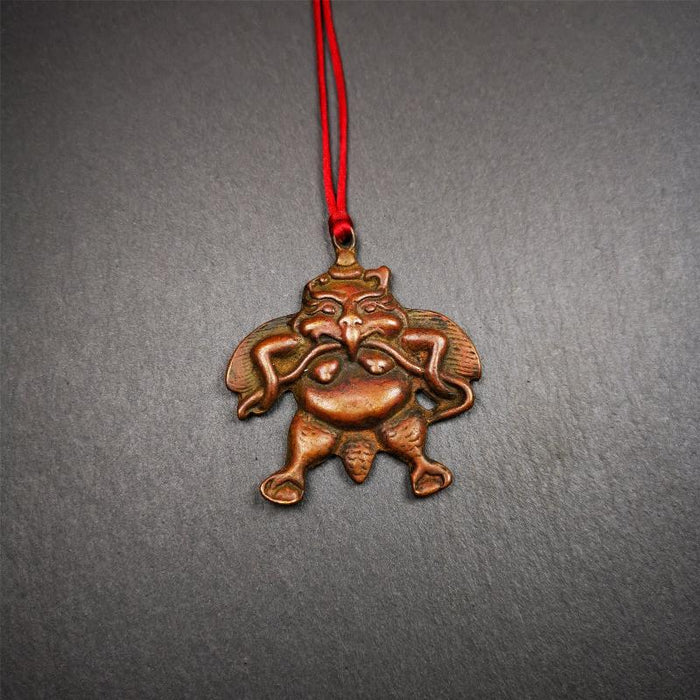 Garuda Amulet - 2.16" - Tibetan Buddhist amulet, view 5