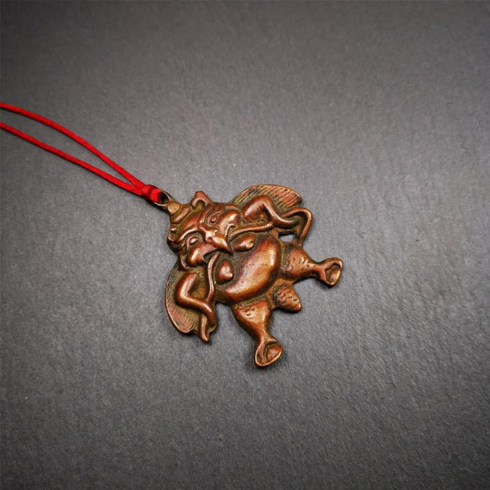 Garuda Amulet - 2.16" - Tibetan Buddhist amulet, view 6