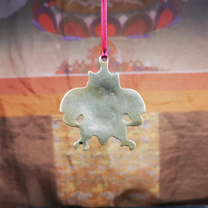 Garuda Amulet - 2.16" - Tibetan Buddhist amulet, view 8