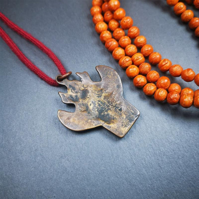 Garuda Amulet - 2.1" - Tibetan Buddhist amulet, view 4