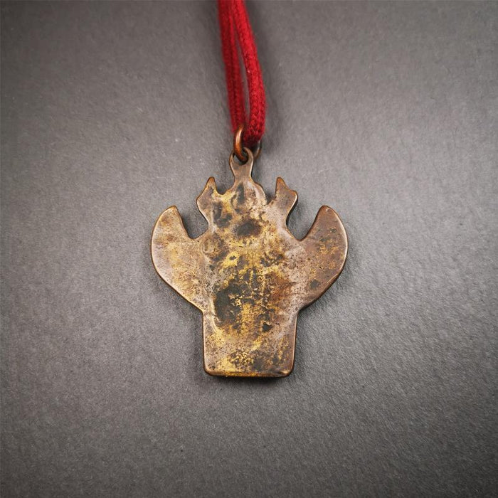 Garuda Amulet - 2.1" - Tibetan Buddhist amulet, view 6
