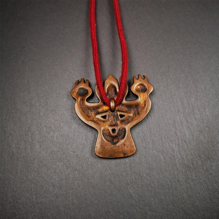 Garuda Amulet - 2.24" - Tibetan Buddhist amulet, view 6