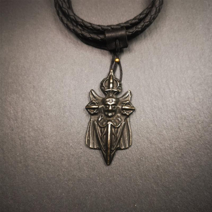 Garuda Amulet - 2.2" - Tibetan Buddhist amulet, view 5