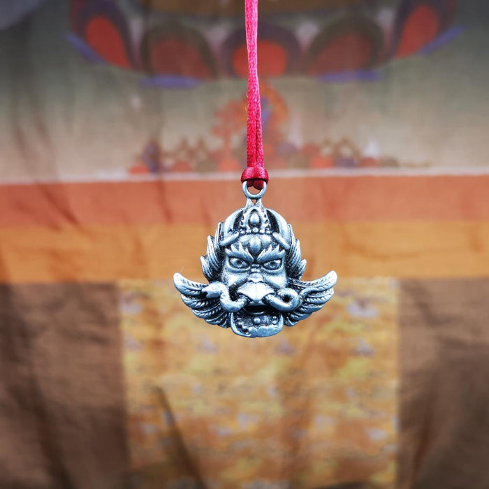 Garuda Amulet 1.37" - Tibetan Buddhist amulet, view 5