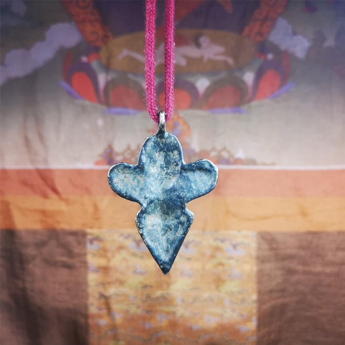 Garuda Phurba - 2.56" - Tibetan Buddhist garuda amulet, view 8