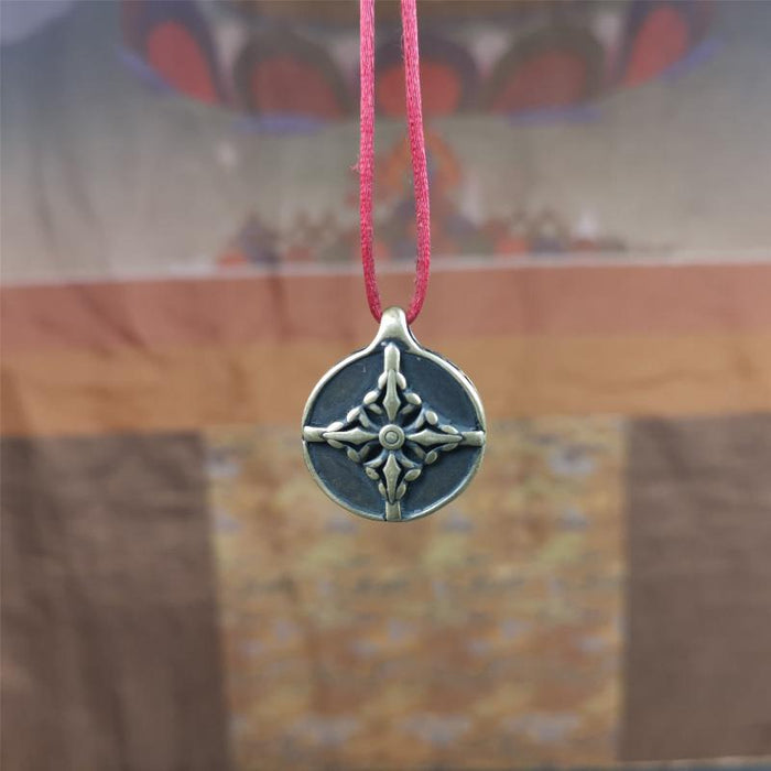 Garuda / Vajrapani Amulet - 0.87" - Tibetan Buddhist amulet, view 7