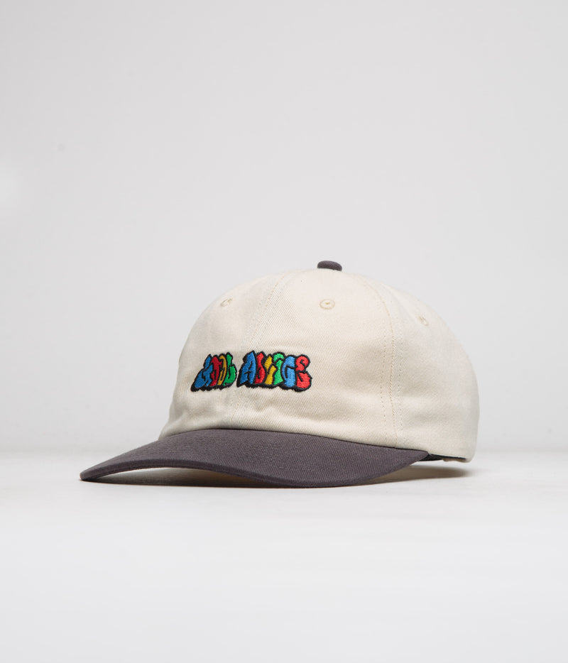 Good Advice 90s Cap in Cream and Black