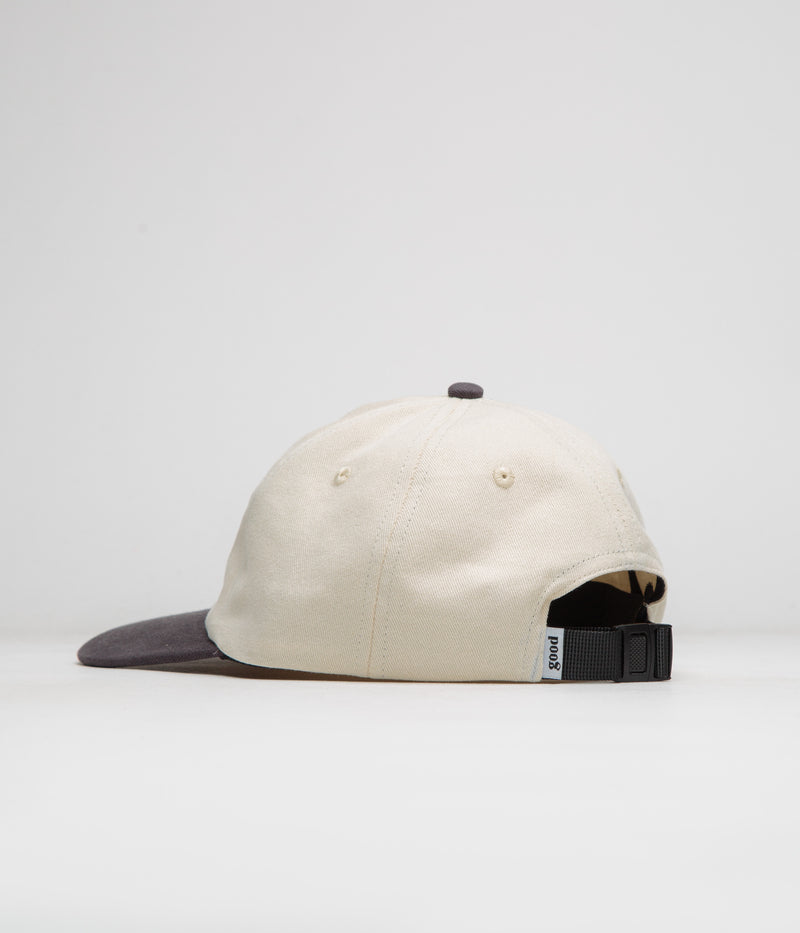 Good Advice 90s Cap in Cream and Black