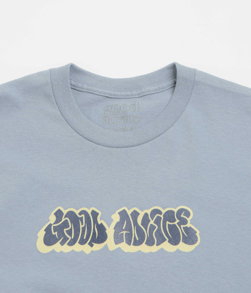 Good Advice 90s T-Shirt in Slate Blue