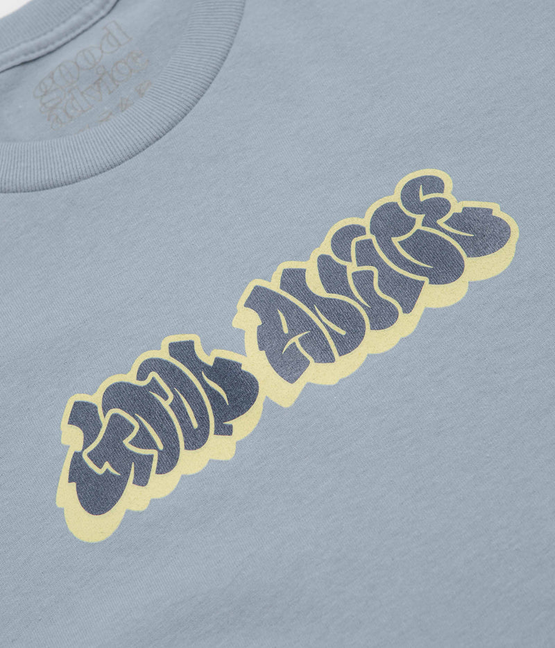 Good Advice 90s T-Shirt in Slate Blue